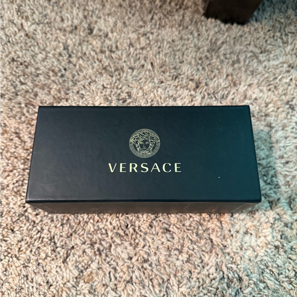Versace Designer Sunglasses with Cleaning Cloth, Papers, and Box